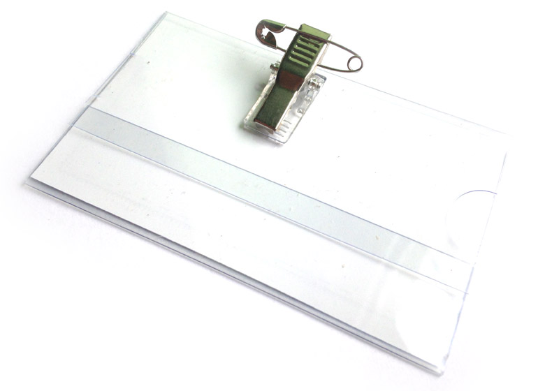 Visačka s klipom 9*6 cm